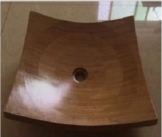 De Kitchen Bamboo Zink, het Badkamer Bamboe Wastafel