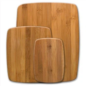 Verschil grootte 3 stuks / set bamboe snijplank voor keuken voor keuze